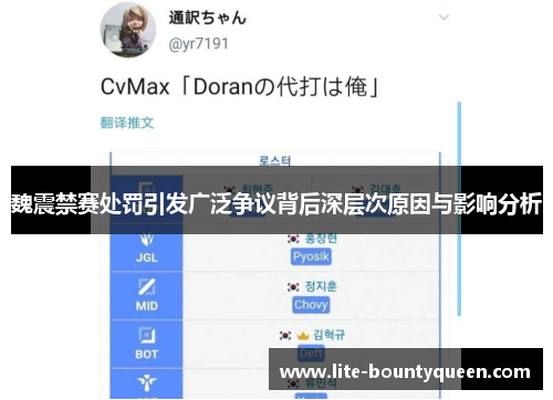 魏震禁赛处罚引发广泛争议背后深层次原因与影响分析